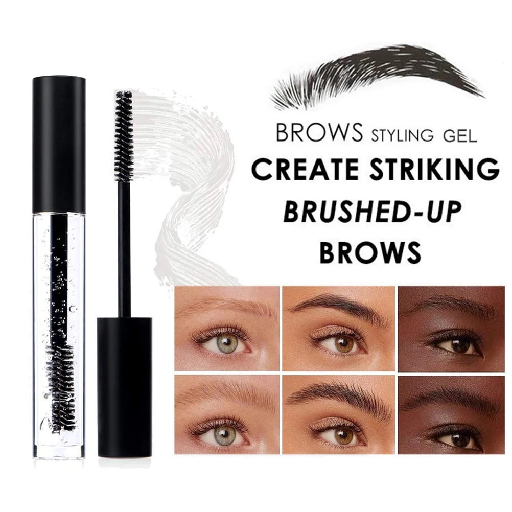 Eyebrow Styling Gel Waterproof Transparent Eyebrow Wax Set Brow Gel for Eyebrow Long-Lasting Makeup Eyebrow Sculpt Soap